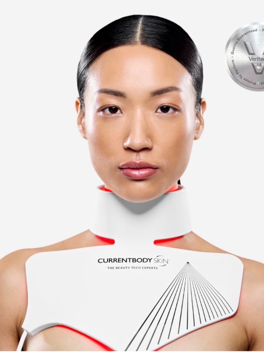 CurrentBody Skin Red & White Neck and Chest Therapy Wrap Series 2!!!